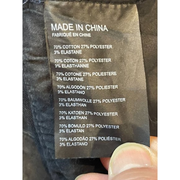 Club Monaco Womens Jeans Straight Leg Mid Rise Five Design Pockets Blue Size 30 - Picture 9 of 11